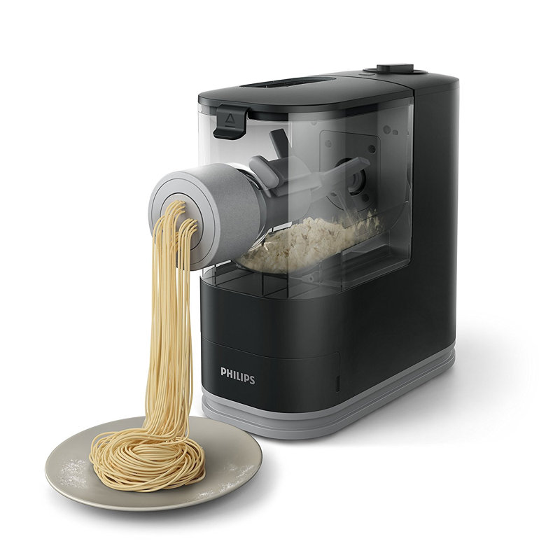 Machine à pâtes électrique philips saeco avec 3 accessoires, 10,75 po x 5,75 po x 13,75 po, Noir