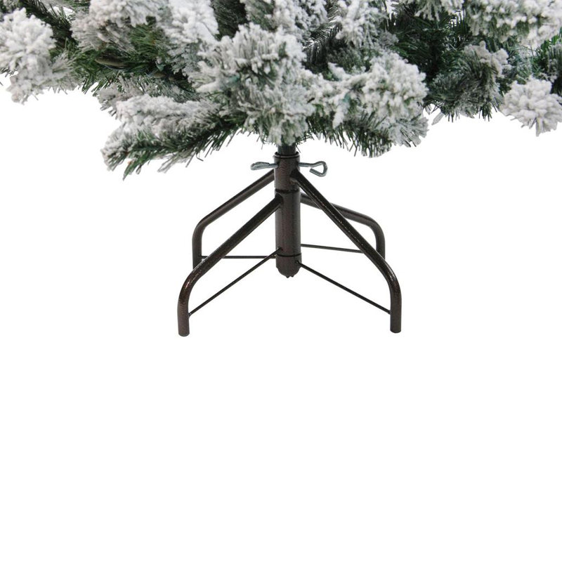 Arbre de Noël artificiel 4,5 'avec lumières chaudes et claires préinstallées 4,5 pi