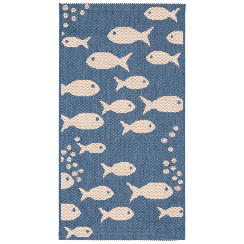 Torquay Performance Indoor/Outdoor Area Rug, Rectangle 2'3" x 5'