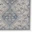 Phoebe Machine WashableOriental Area Rug in Cream/Blue-1936565540