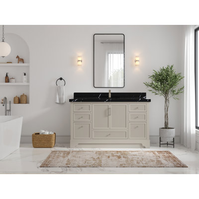 Alys 60'' Single Bathroom Vanity with Top