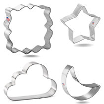 CookieCutter.com 9 Piece Baby Shower Cookie Cutter Set Carriage