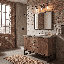 Éclairage pour salle de bain 2 lumières Savoy House Macauley en noir rétro avec laiton chaud-992126090-992126103