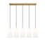 Lustre linéaire à 5 lumières Ceinture-100157028-100157030