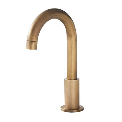 Antique Brass Commercial Touchless Infrared Sensor Faucet