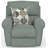Meniru Power Reclining Lay Flat Recliner-746897294