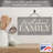 All About Family Slatted Wood Wall Sign