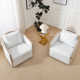 Ibis Performance Fabric Upholstered Swivel Chair