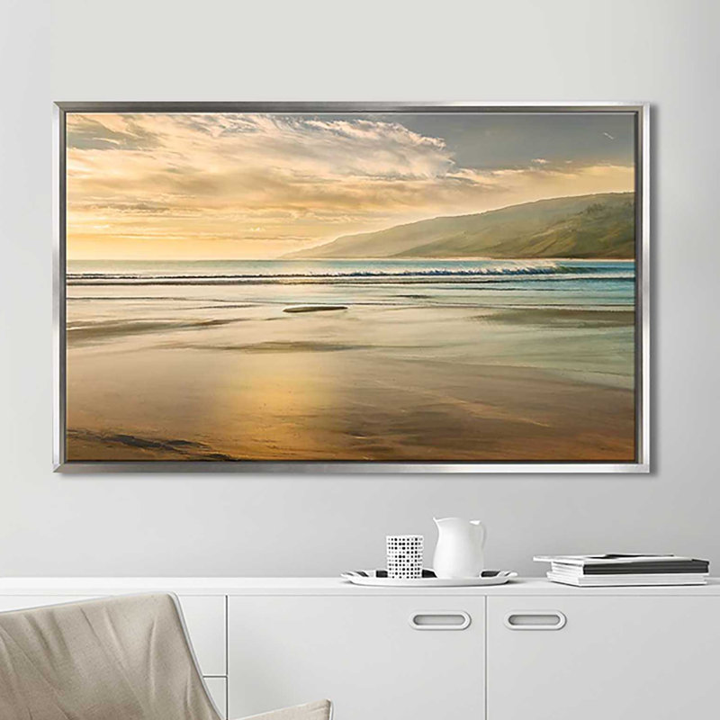 " Contemplation " by Mike Calascibetta, 21.5" H x 21.5" W x 2" D, Silver Floater Frame