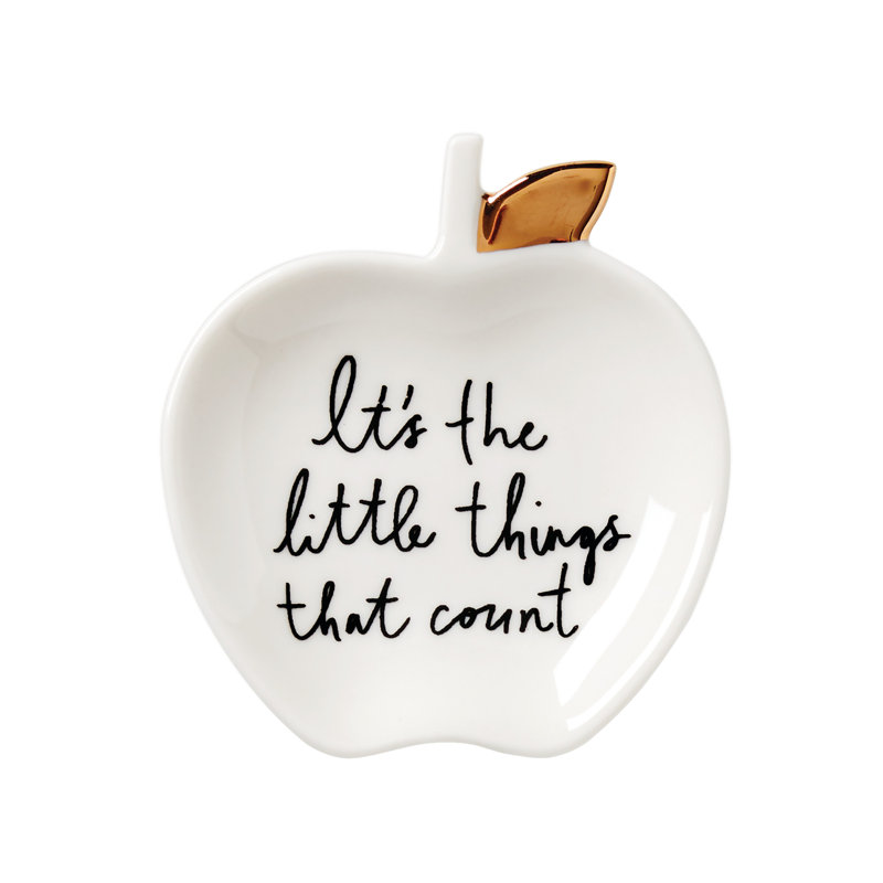 KS A CHARMED LIFE Porcelain China Ring Holder