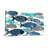 Animals Blue Fish Pattern With Dots And Stripes-1492867636