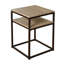 Table de bout avec rangement Zoey