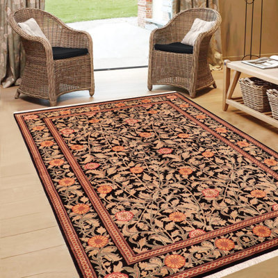 Wool Floral Rug