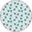 Alcinda Vinyl Machine Printed Area Rug-2000237382