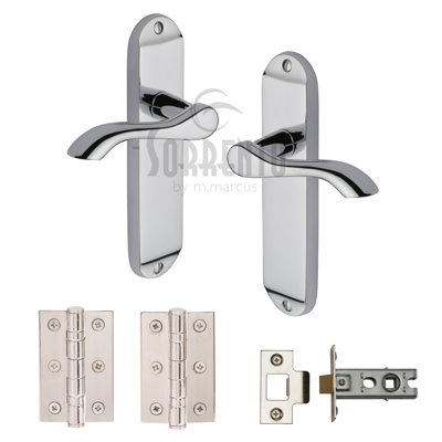 Heritage Brass Aurora Door Handle Kit