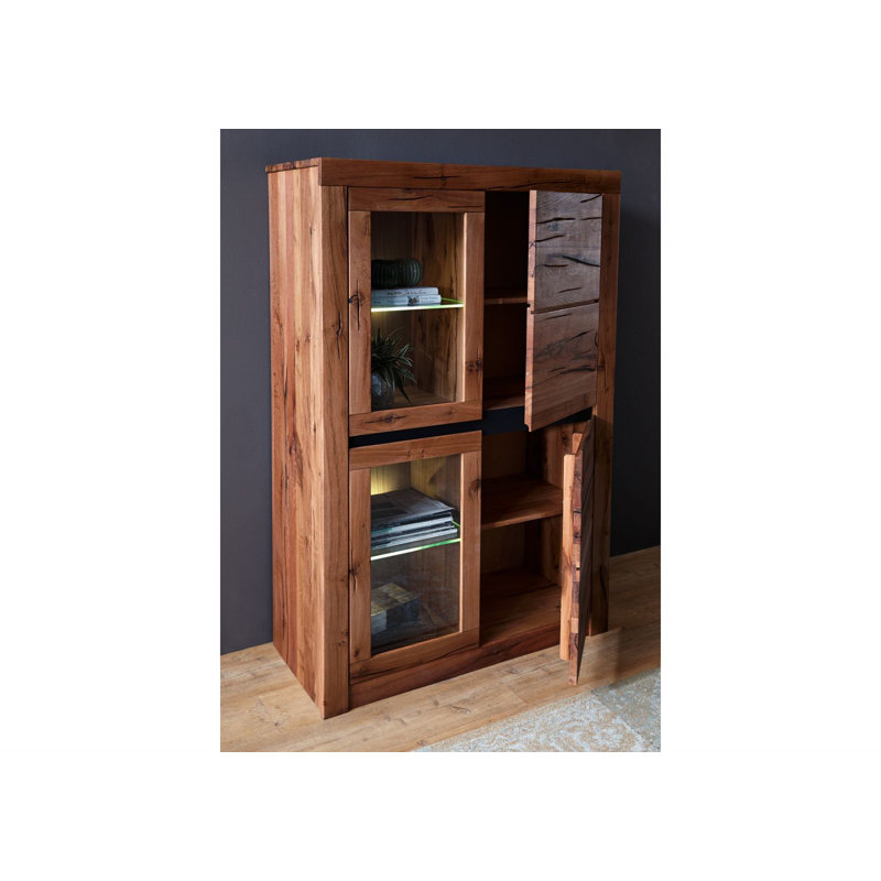 Montreux Display Cabinet, Tobacco