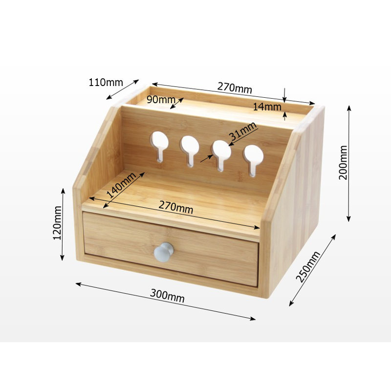 Wood Pen Holder