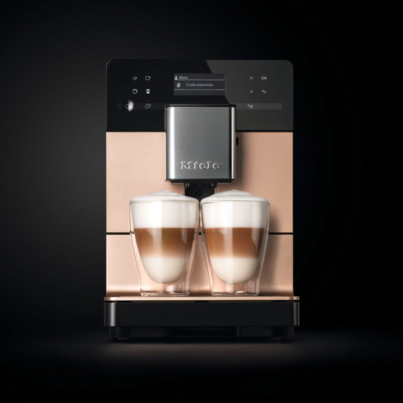 Silence Automatic Espresso Machine, Rose Gold Pearl