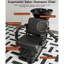 Fauteuil à shampooing professionnel avec cuve en ABS inclinable, lavabo à contre-lavage pour salon et salon de coiffure
