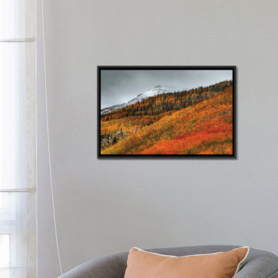 « stores of automne » par bill sherrell, reproduction d’impression sur toile tendue