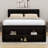 Full Bed With Bookcase Headboard, Drawers And Bed End Storage Case-104370998