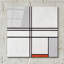 "Composition No. 1 gris et rouge, 1935" par Piet Mondrian-1421021530