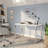 Malmesbury Stainless Steel Writing Desk-1626437800
