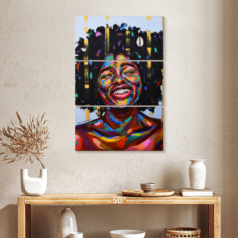 Leisha Against All Odds IV, 38" H x 24" W