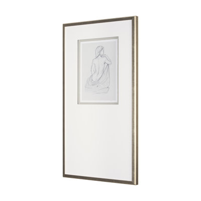 «Kinner Model I» par Studio A, reproduction d'art encadrée à la main avec passe-partout