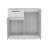 Orleans Dresser With 2-Door And Single Drawer, White