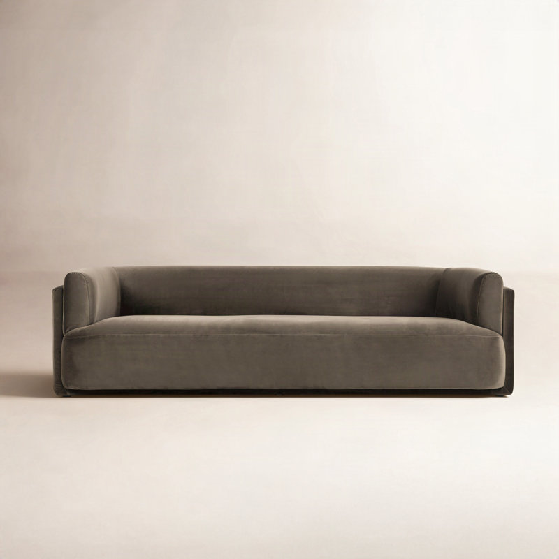 Hartley 95" Sofa, Surrey Olive Velvet