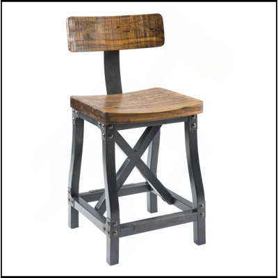 Counter Stool With Back
