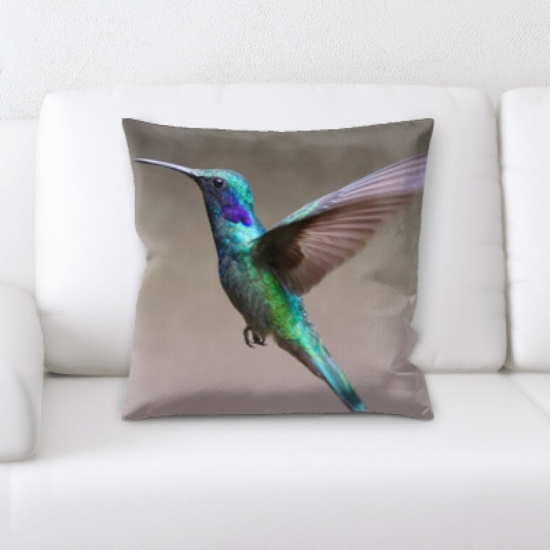 Microsuede Throw Pillow