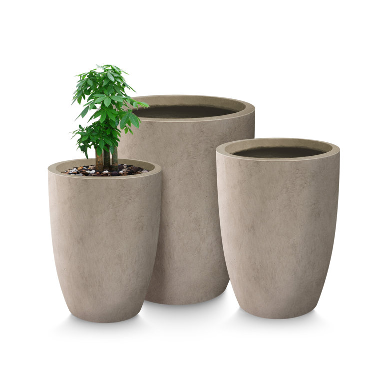 Set of 2 Terracotta Pots, 4 Inch and 6 Inch, Planter Pots for Plants with  Draina