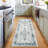 Oriental Machine Washable Rugs Vintage Floral Area Rug for Living Room Bedrooms Non Slip Rugs for Playroom Office Kitchen-1430965403