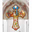 Croix en bois crèche-475563085