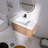  Lavenia 36" Modern Wall Mounted Bathroom Vanity with Resin Sink, Soft-Close Doors-421509641-421509645