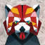 Redpanda, impression sur toile tendue-19561019-74878463-74878464