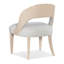 Nouveau Chic Upholstered Arm Chair