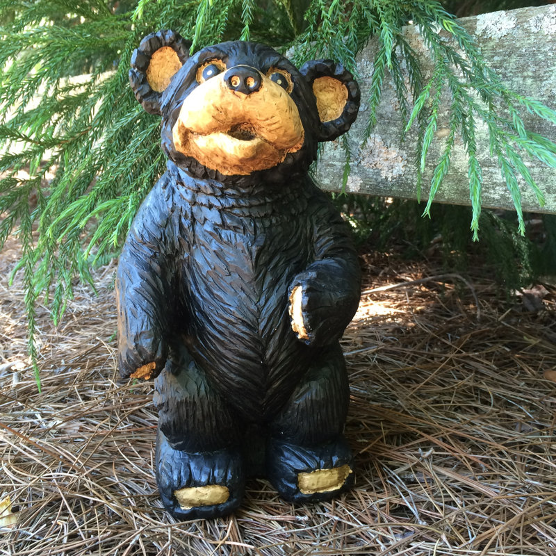 Call Of The Wild Garden Statue, 13" H x 6" W x 5" D