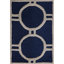 Tapis géométrique en laine touffeté à la main Cambridge-10990534