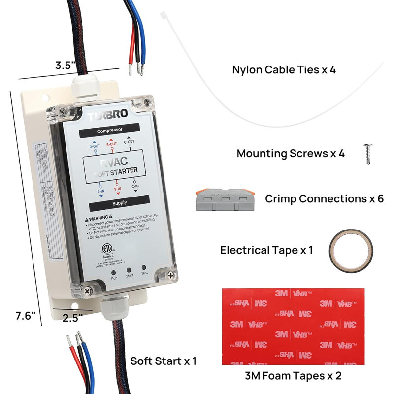 TURBRO Universal Cooling System for Air Conditioner