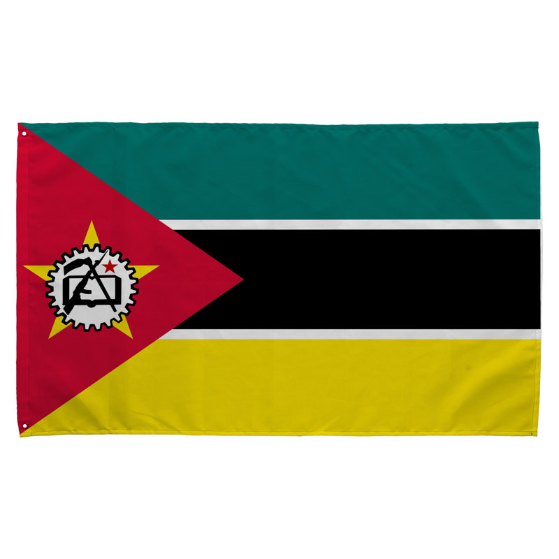 Drapeau du mozambique - drapeau
