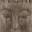 Buste de tête de Bouddha