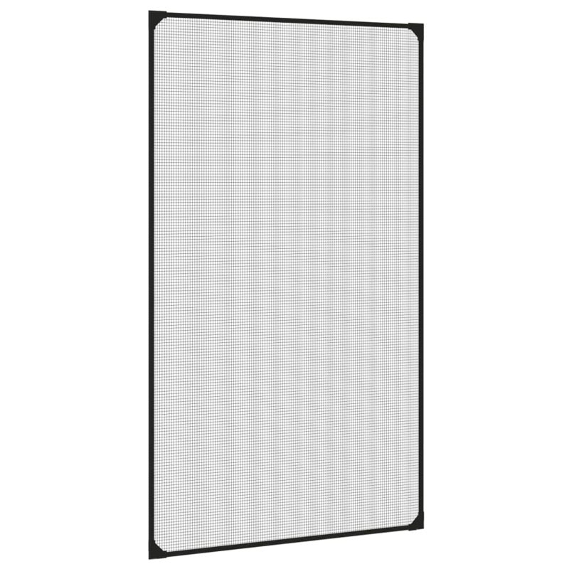 vidaXL Insect Screen, Fiberglass, Polyethylene, White, 31.5in W x 55.12in D