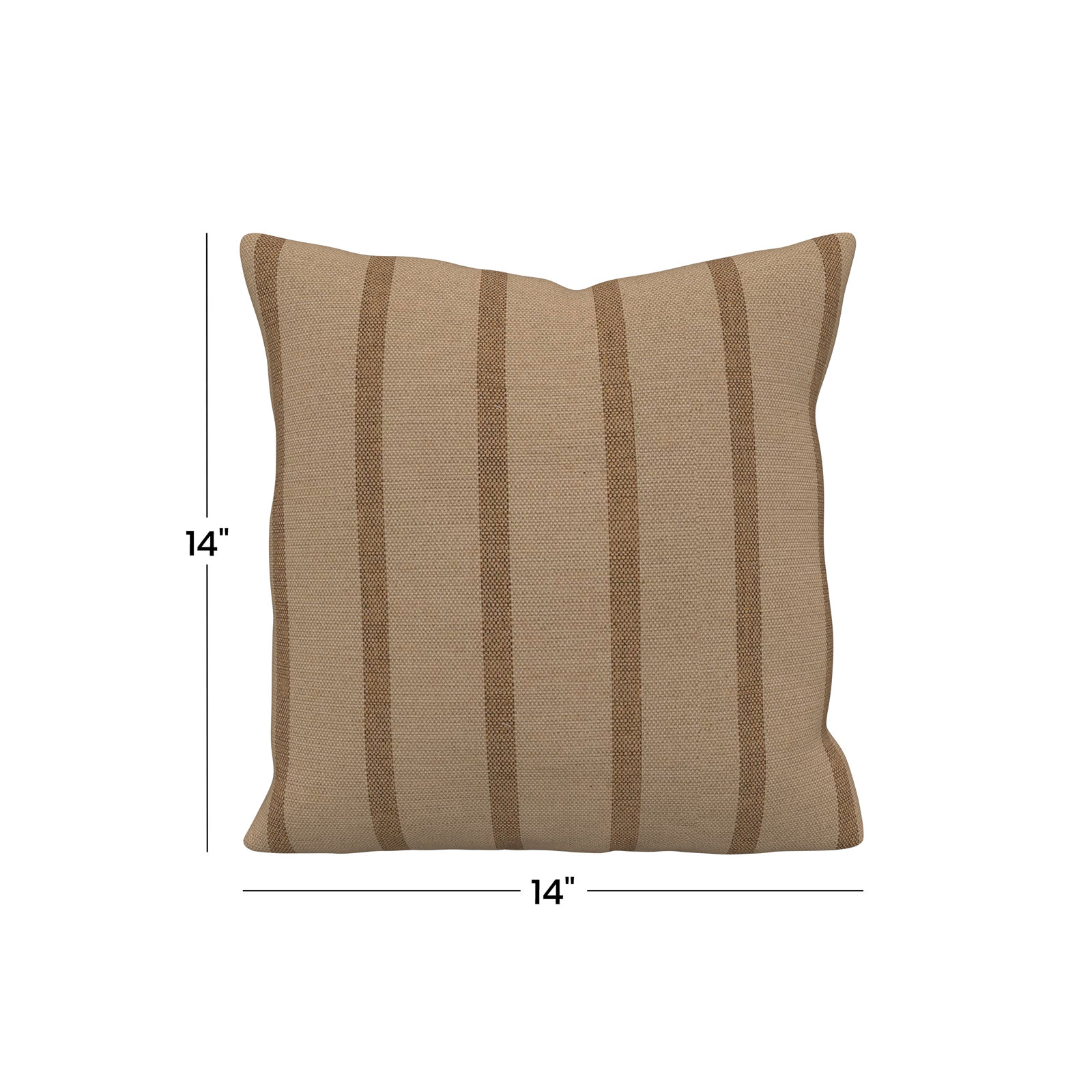 Lani Sunbrella® Throw Pillow, Square 14", Unwind Driftwood