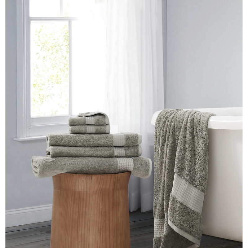 Cotton Blend Plush Mulit-Size Set, Sage Green