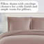 Housse de couette Southshore Basics de Southshore Fine Linens, couleur mauve doux, en microfibre doublement brossée avec fermeture éclair invisible et attaches aux coins, 1 taie d'oreiller, 1 place/1 place XL-336246590-336246575