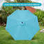 Parasol de patio pour table avec parasol inclinable / manivelle-422199204-422199203