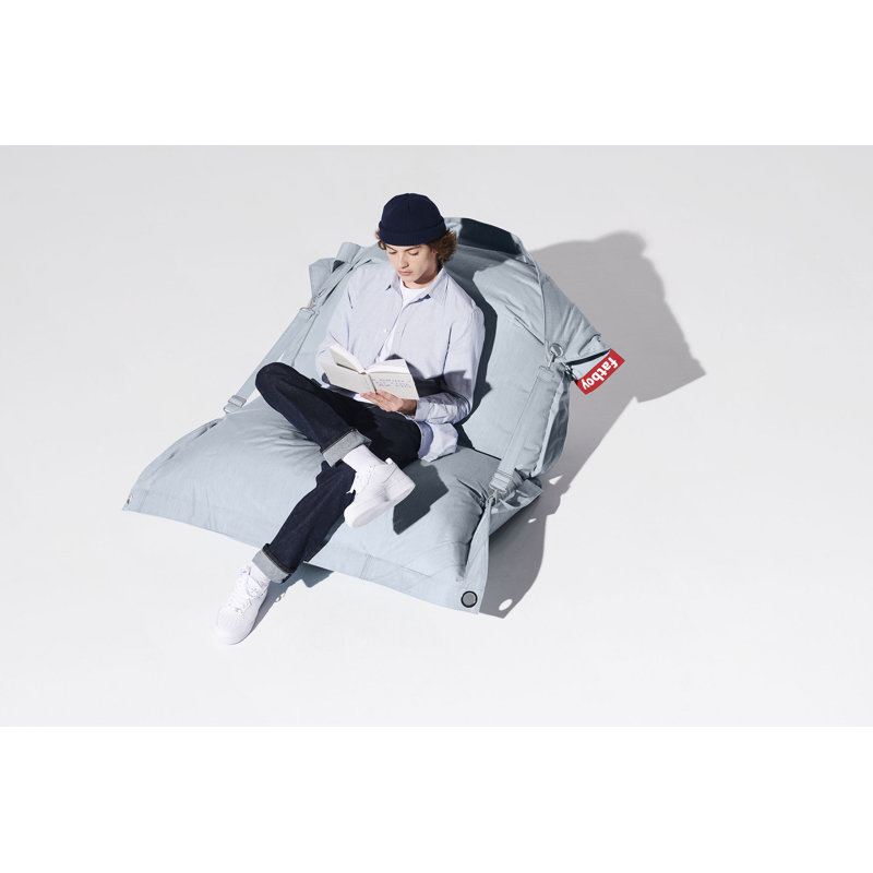 Buggle-Up Outdoor Bean Bag Chair, Rock Gray Olefin